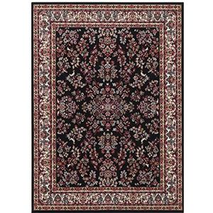 Hanse Home Zabul Oosters laagpolig tapijt Oosters Perzisch uiterlijk zwart afmeting 160 x 220 cm