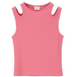 s.Oliver Junior Débardeur pour fille avec découpes, Rose 4348, L