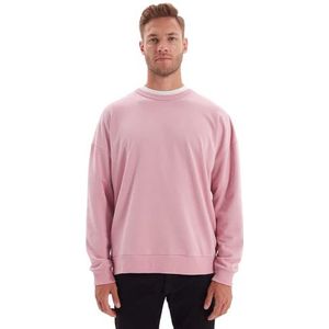 TRENDYOL sweatshirt, roze, oversized, roze, XL, Roze