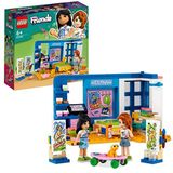 LEGO Friends 41739 De kamer van Liann, speelgoedhuis mini-poppen 2023 Liann & Autumn, kunstthema, om te verzamelen, voor kinderen van 6 jaar