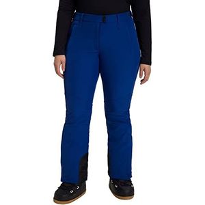 Ulla Popken, softshell broek dames oversized blauw, Blauw