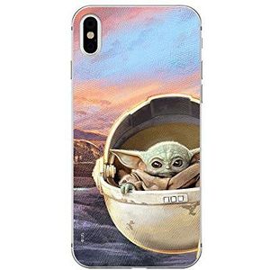 Originele en officieel gelicentieerde Star Wars The Child iPhone X/XS hoes case cover precies op de vorm van de smartphone, siliconen case