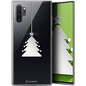 Caseink Beschermhoes voor Samsung Galaxy Note 10+/Plus (6,8 inch), gel, HD-motief, bedrukt in Frankrijk, kerstcollectie 2017, design kleine boom, zacht, ultradun]