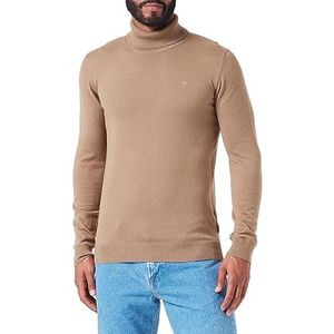 Wrangler Roll Neck Knit Sweatshirt voor heren, Grijs (lead grey)