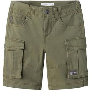 Name It Nkmryan Twibamgo Cargo L Shorts Noos jongens, Deep Lichen Green