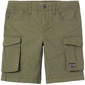 Name It Nkmryan Twibamgo Cargo L Shorts Noos jongens, Deep Lichen Green