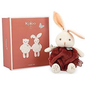 KALOO - Veer - liefdesbel konijn kaneel - ultrazacht pluche konijn 23 cm - klein knuffeldier voor baby's - ontwikkelt het gevoel - schattige geschenkdoos - vanaf de geboorte, K214002, roestbruin,