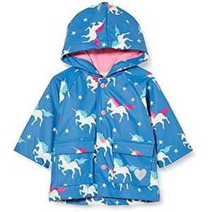 Hatley Bedrukte regenjas babyjas voor jongens, twinkle unicorns