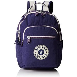 Kipling Seoul S, kleine rugzak, Galaxy Blauw Blok, Eén maat, SEOEL S