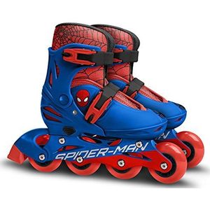 Stamp Spiderman Inlineskates met 4 wielen, verstelbare maat 30-33