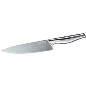 Nirosta Swing koksmes, keukenmes van roestvrij staal, anti-slip handgreep, scherp universeel mes voor snijden, hakken en fileren, handgeslepen mes (lengte lemmet ca. 21 cm), hoeveelheid: 1 stuk
