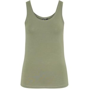 Pieces Pcsirene Tank Top Noos Tanktop voor dames, korstmos groen