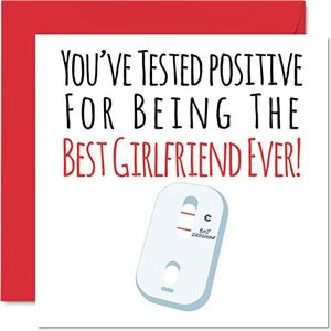 Grappige verjaardagskaarten voor vriendin, beste positieve vriendin, verjaardagskaart voor vriendin van vriend, partner, vriendin, verjaardagscadeau