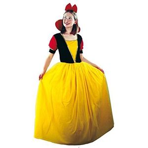 Ciao - Sneeuwwitje kostuum voor dames, volwassenen, geel, maat 40-42), 62039