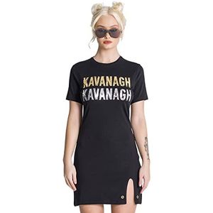 Gianni Kavanagh Black Reverse tee Dress Casual Femmes, noir, M