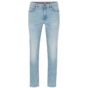 HUGO HUGO 734 cm jeans voor heren, turquoise/aqua