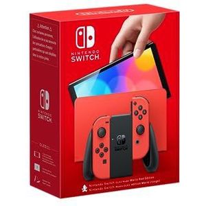 Nintendo Switch - Model OLED Mario Red
