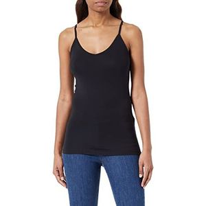 Vila Vidaisy Singlet-Noos Top pour femme, Noir, XS