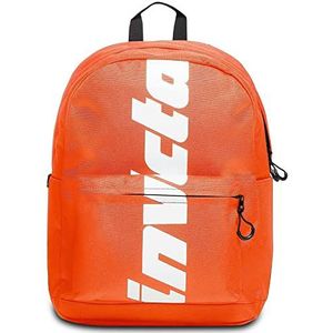 Invicta Carlson Plain Logo rugzak, rood, PC-tas, 27 liter, school en vrije tijd, rood, Rood