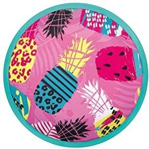 Waboba Flobo frisbee / stuurschijf – vliegt recht en ver als je op het strand bent – ananas party – 18 x 1,5 cm