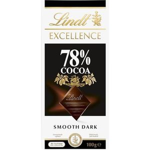Lindt Excellence Cacao 78% cacao, 100 g (1 stuk)