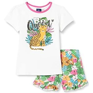 Chicco Set van 2 casual T-shirt met korte mouwen en broek, kleurrijk, regular meisjes, kleurrijk, Meerkleurig