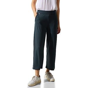 Street One A376707 damesslip met hoge taille, 7/8, Cool vintage groen