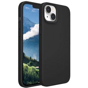 JT Berlin Steglitz Vloeibare siliconen dunne beschermhoes compatibel met Apple iPhone 15 beschermhoes van siliconen [compatibel met draadloos opladen/magnetisch opladen, zachte binnenvoering van