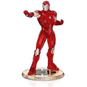 Swarovski Marvel Iron Man, kristallen/rood, één maat