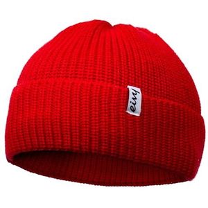Eivy Shorty Knit Beanie muts voor dames, Rood