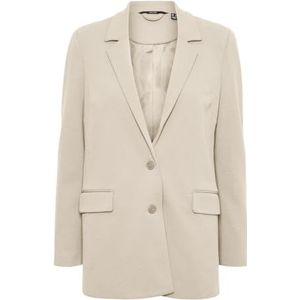 Vero Moda Vmzamira Ls Losse Blazer Ga Noos Damesblazer, grijs.