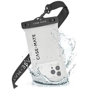 Case-Mate - IP68 waterdicht telefoonhoesje [compatibel met touchscreen] – drijvend waterdicht telefoonhoesje met schouderriem voor iPhone 14 Pro Max/13 Pro Max/12 Pro Max/11/S22 Ultra