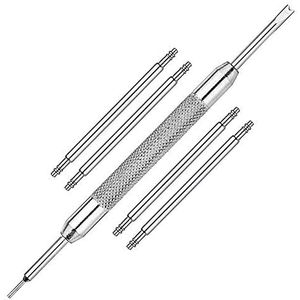 MMOBIEL Watch Band Heavy Duty Spring Bar 4 Pack Roestvrij Staal Watch Band Pins, Diameter 1,8 mm INCL Removal Tool