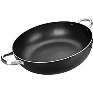 IBILI - Honda pan met 2 i-chef handgrepen, 36 cm, aluminium, antiaanbaklaag, geschikt voor inductie