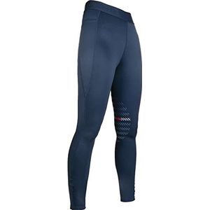 HKM Sports Uniseks kinderleggings, donkerblauw, 8-9 jaar, Donkerblauw