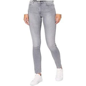 GANT Skinny Super Stretch vrouwen Jeans, Grijs Worn in