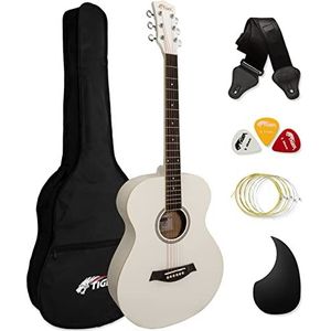 TIGER ACG2-WH akoestische gitaarset, wit