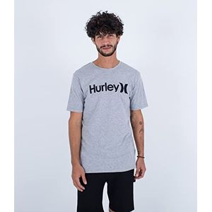 Hurley EVD Wash Core OAO Solid T-shirt voor heren, Donkergrijs