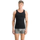 PUMA Puma Basic tanktop voor heren (2 stuks) heren Ondergoed, Zwart, XL