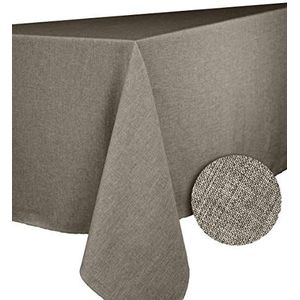 Calitex BROME Rond tafelkleed Polyester Taupe Rond 180