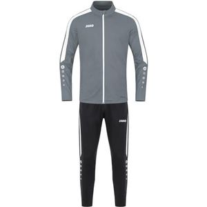 JAKO Power Polyester Trainingspak voor kinderen, uniseks, steengrijs, 140 cm