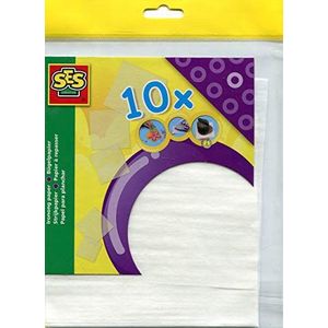 SES - 00786 – creatieve hobby – 10 vellen papier voor strijkkralen
