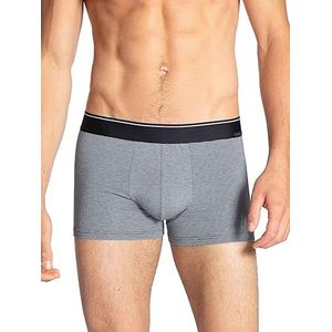 CALIDA heren stretch boxershorts katoen, Mist