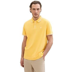 TOM TAILOR Polo pour homme, 34663 - Jaune soleil, L