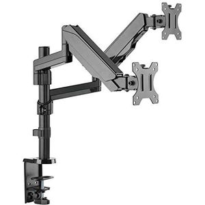 RICOO 17-32 inch dubbele monitor mechanische veer bureaustandaard VESA desktop beugel TS9611 monitor arm beugel voor 2 monitor arm monitor beugel monitor beugel beugel