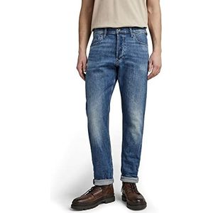 G-STAR RAW Triple A Straight Fit Jeans voor heren, blauw (Faded Santorini C911-c767)