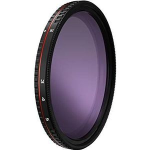 Freewell 67 mm schroefdraad harde stop ND-filter variabel standaard dag 2 tot 5 stop