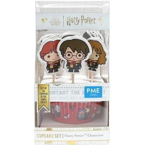 PME Harry Potter Set van 24 vormpjes en taartdecoraties figuren