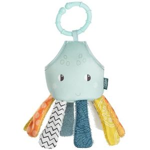 Fehn Druppelvormig octopus baddier - babybadspeelgoed voor de badkuip - waterspeelgoed voor badplezier - badspeelgoed voor baby's en peuters vanaf 0 maanden