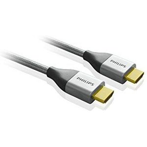 Philips SWV3452S Premium HDMI-kabel met Ethernet grijs